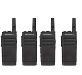 MOTOROLA SL300 2 Channel Non-Display Portable Radio 4 Pack